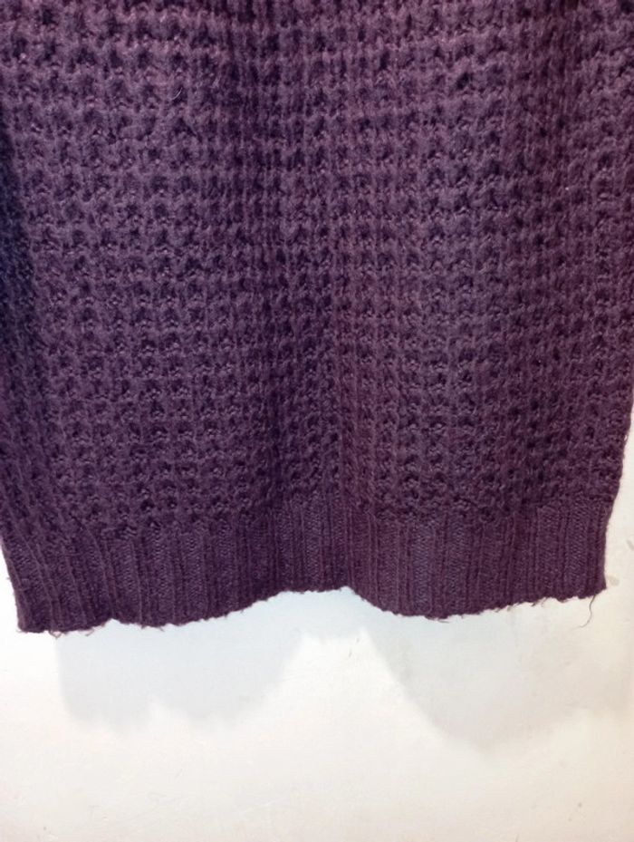 Robe grosse maille violet - photo numéro 6