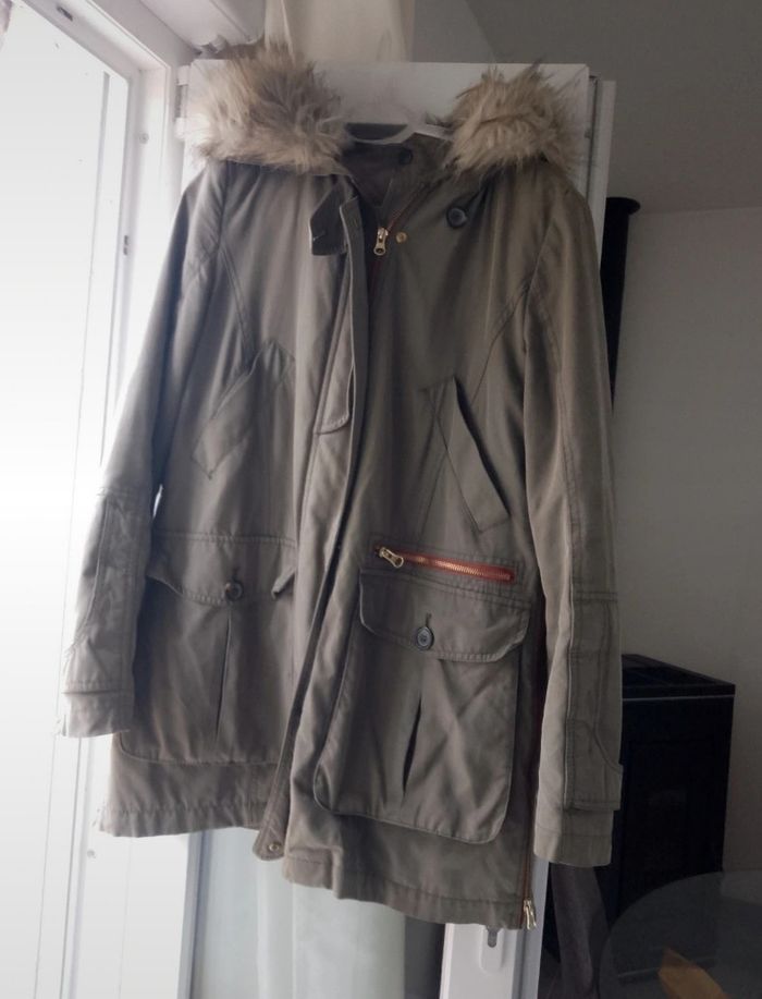 Parka kaki