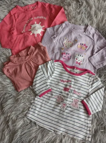 Lot de 4 haut manche longue 💐