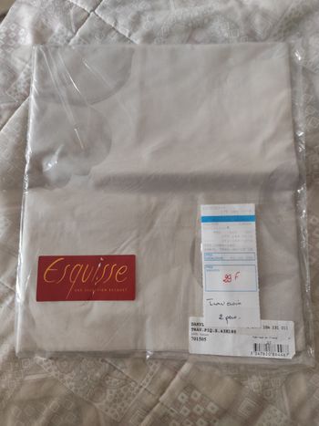 Taie de traversin 2 personnes 