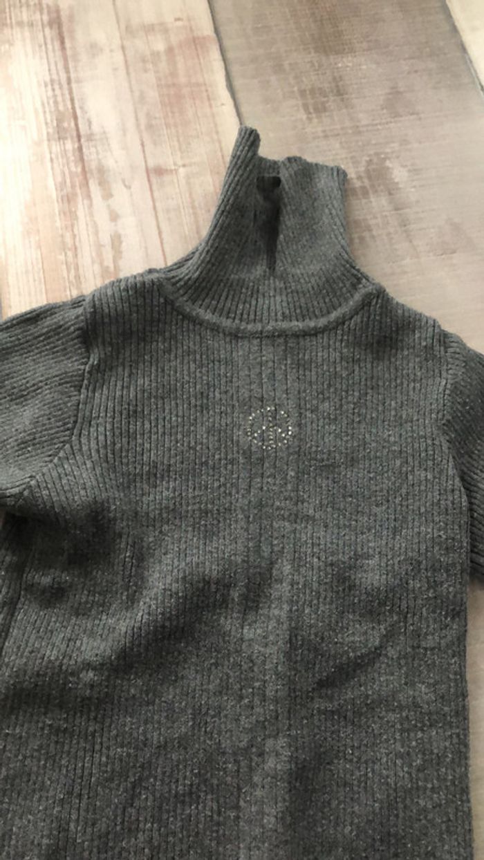 3 pommes - Pull col roulé fille 3ans - photo numéro 2