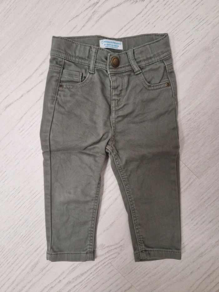 Jean kaki 12m fille