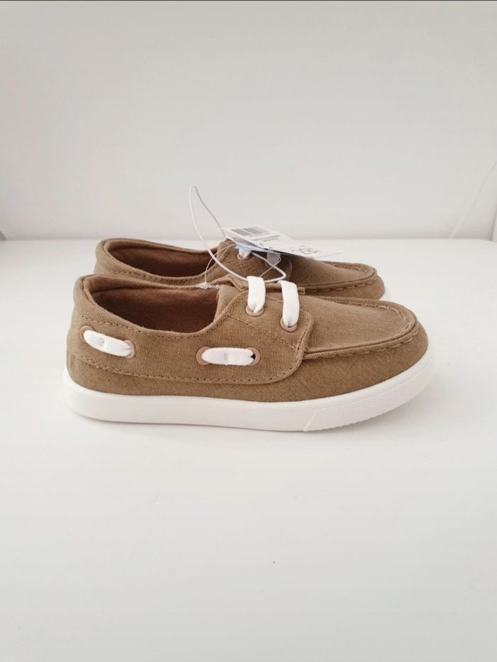 Chaussures en toile marron - Okaïdi
