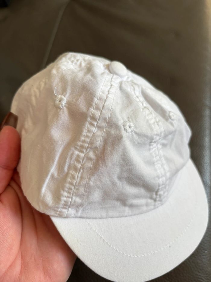 Casquette blanche taille 45 - photo numéro 4