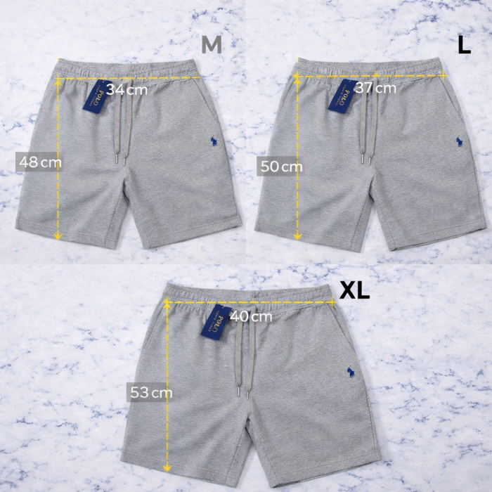 Short Ralph Lauren pour homme - Taille M - Couleur gris logo bleu - Neuf - photo numéro 7