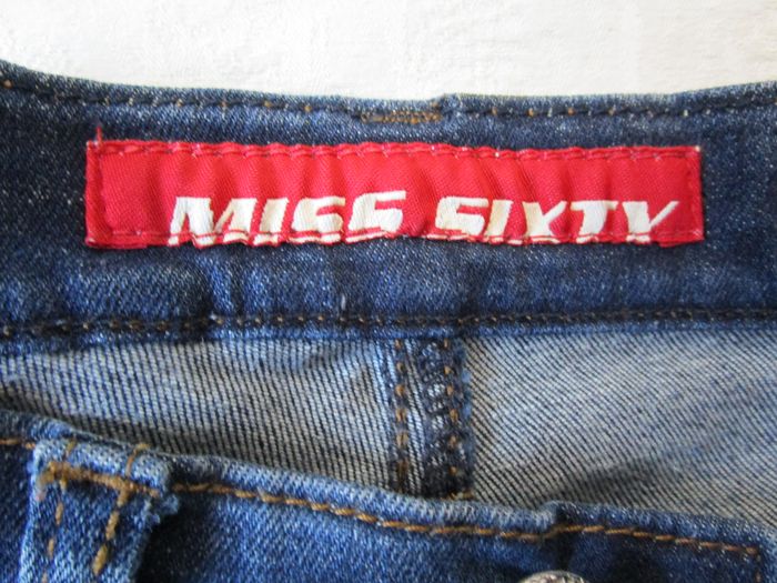 Jean femme Miss Sixty coupe skinny stretch Judy Taille 34 W25 L29 Bleu brut (J265) - photo numéro 7