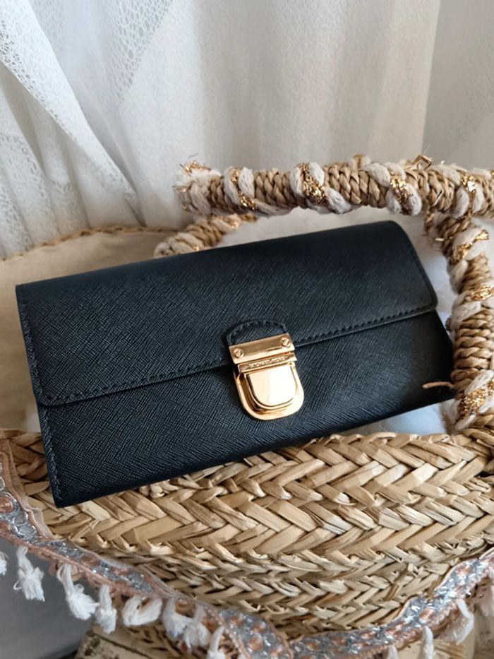 Portefeuille noir | Michael Kors