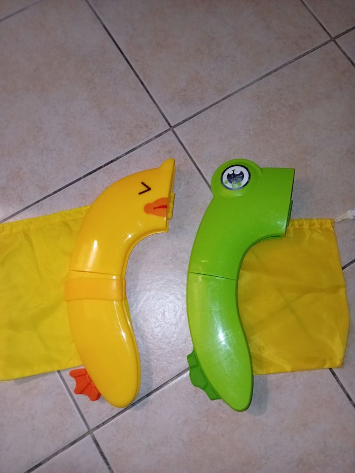 Lot de 2 réducteurs de toilettes - photo numéro 2