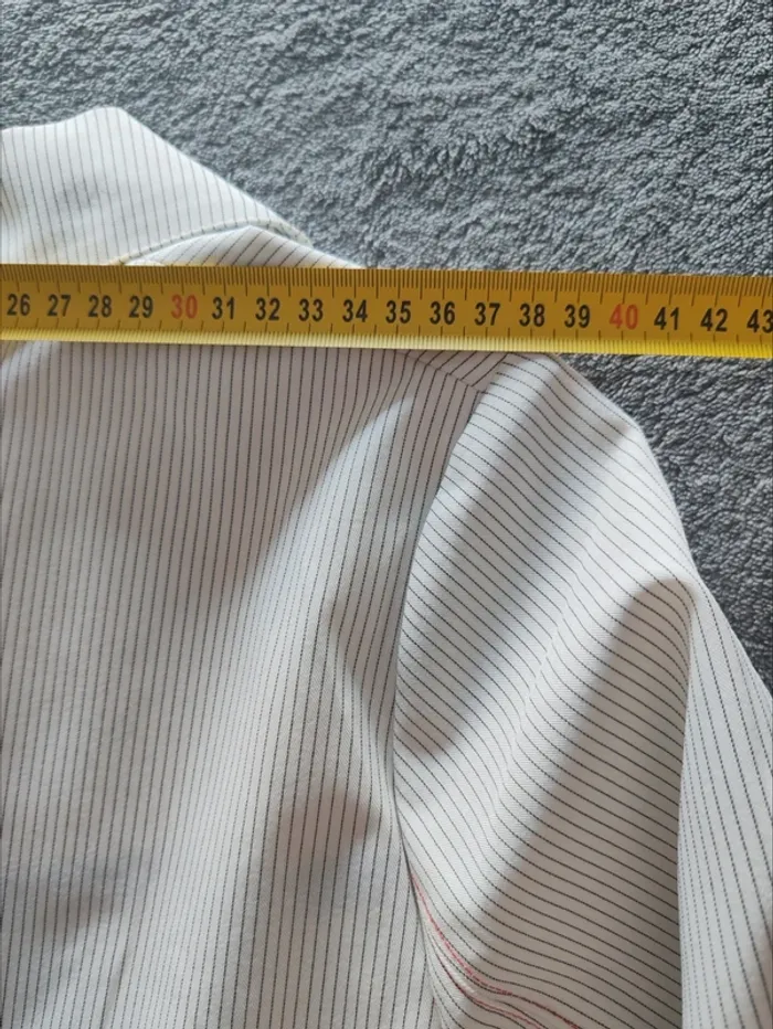 Blazer J.C. Trigon “Donna Diane” Off-White Rayé – Neuf avec Étiquette – Taille 38 - photo numéro 8