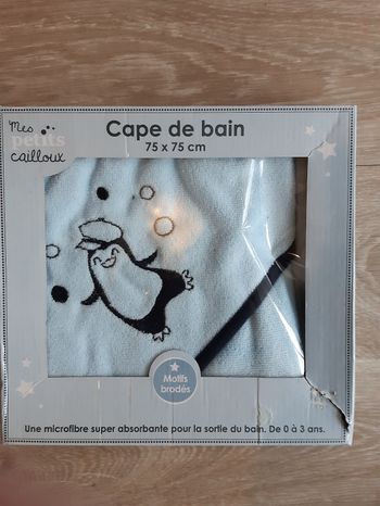 Cape de bain