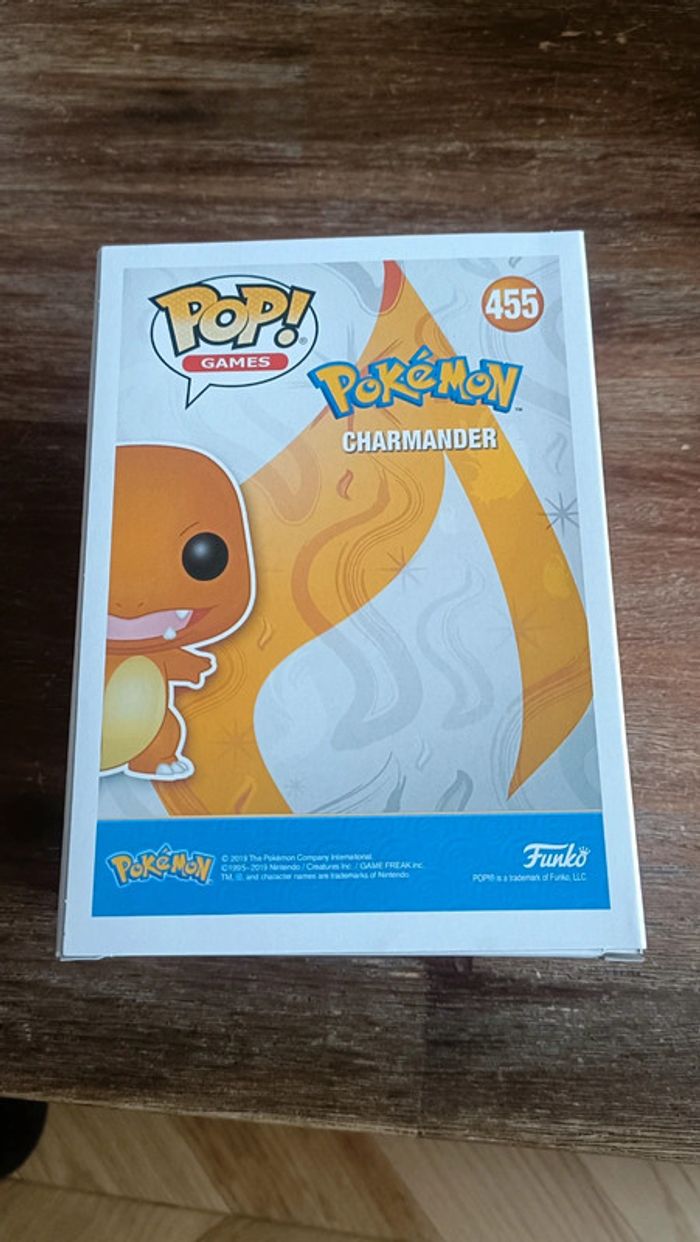 Funko pop charmander 455 Flocked - photo numéro 2