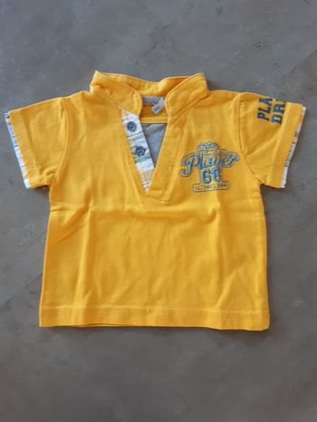 Polo manches courtes 6 mois