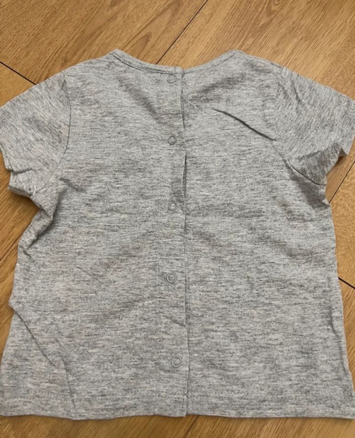 Lot de 2 t-shirts manches courtes 6 mois - photo numéro 7