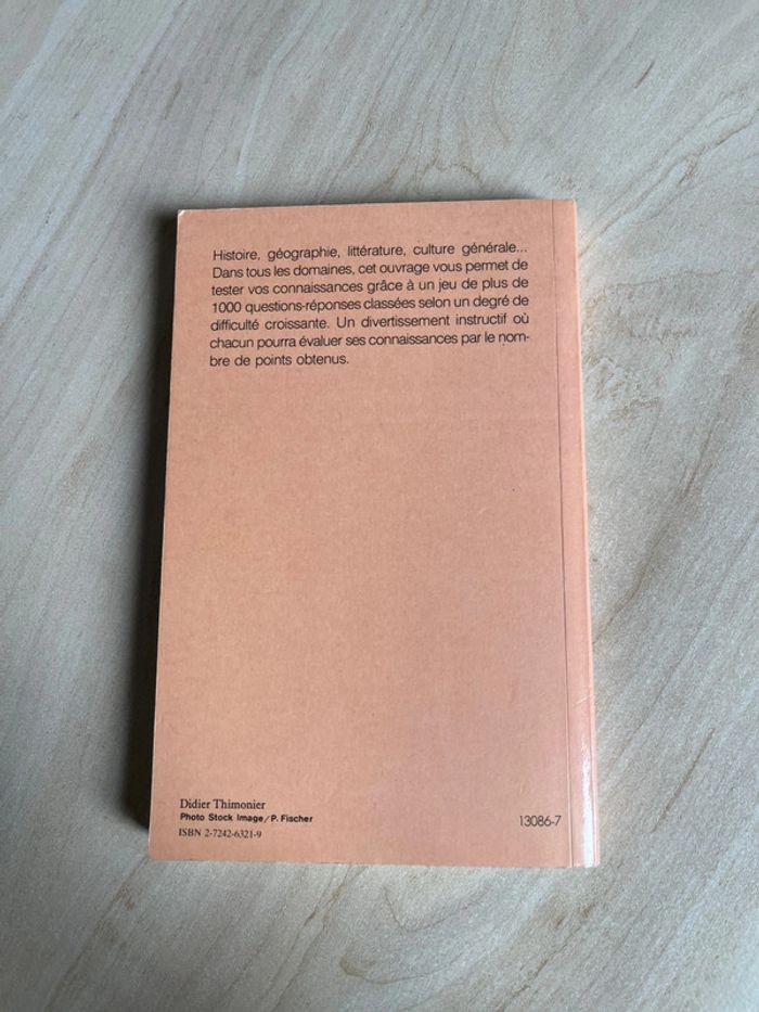 Livre testez vos connaissances - photo numéro 2