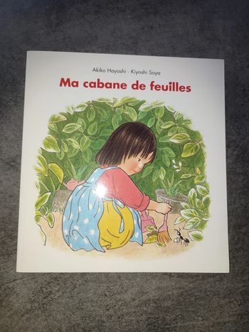 livre "ma cabane de feuilles"