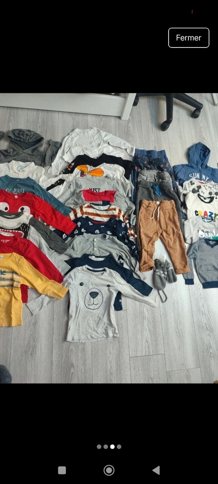 Joli lot garçon 2 ans automne hiver 🐻 - photo numéro 3
