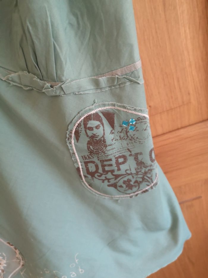 Débardeur IKKS 38 en turquoise - photo numéro 2