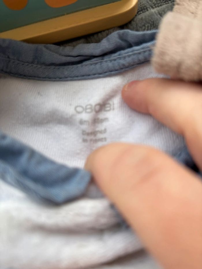Lot de deux pyjamas, mixte, taille 6mois (obaibi, petit béguin) - photo numéro 5