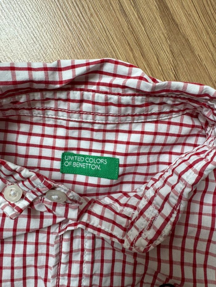 Lot de 2 chemises united Colors of benetton - photo numéro 3
