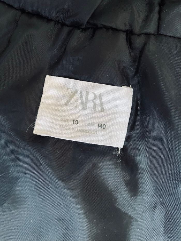 Manteau gris à capuche fille 8 ans – Zara - photo numéro 5