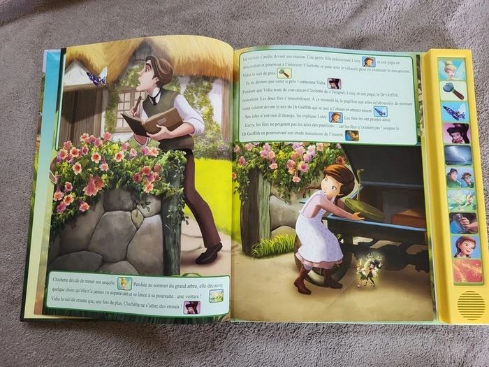 Livre sonore Clochette et l'expédition féerique - photo numéro 4