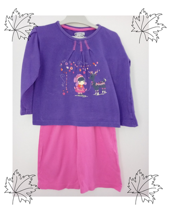 Pyjama d'hiver fille 3 ans U essentiel