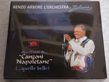 Renzo Arbore L'orchestra Italiana Canzoni Napoletane CD Music 2007 Neuf Scellé