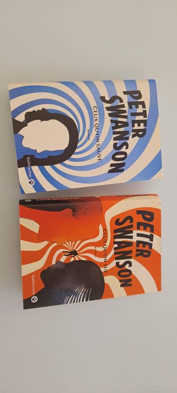 Lot de deux livres de Peter Swanson