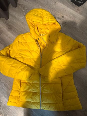 Manteau doudoune cache cache jaune 42