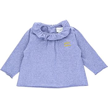 T-Shirt à manches longues 12 mois en coton Arsène et les pipelettes