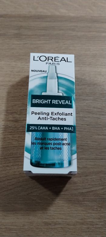 Peeling exfoliant anti-taches 