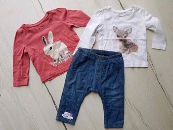 Ensemble 3 pièces fille mi saison 9mois ikks