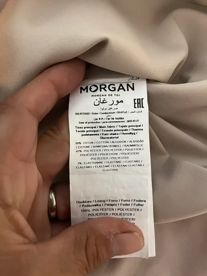 Robe beige Morgan / 222-Rfenzo T38 - photo numéro 5