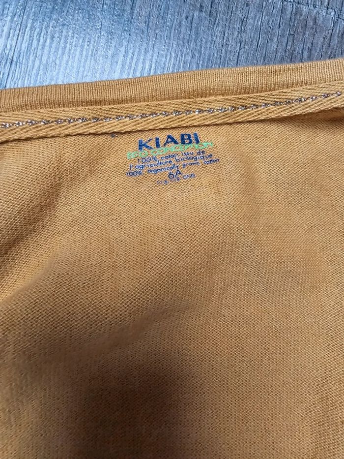 Gilet jaune kiabi 6 ans - photo numéro 4