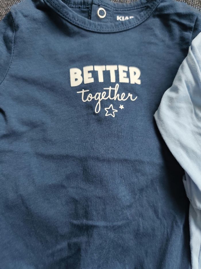 Lots de 2 pyjamas bébé garçon - photo numéro 2