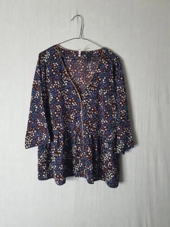 Blouse fleurie