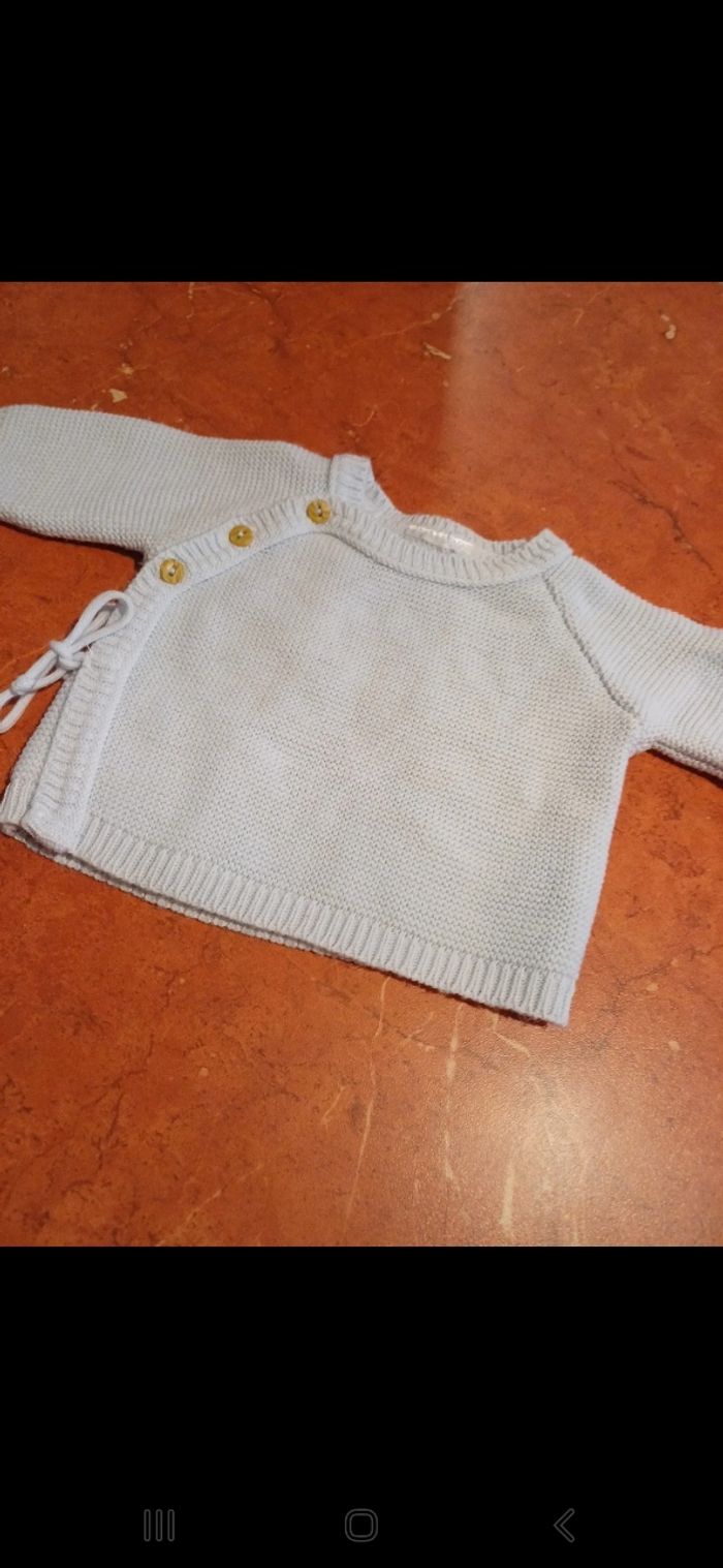 Gilet bébé taille 1 mois