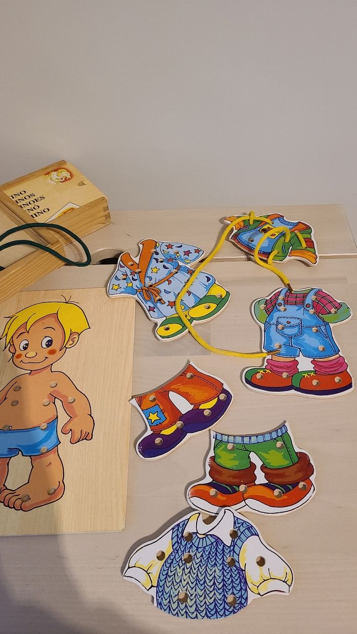 Lot jouets bois - photo numéro 4