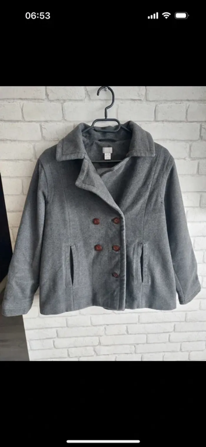Manteau Cyrillus taille 16 ans ou S - photo numéro 2