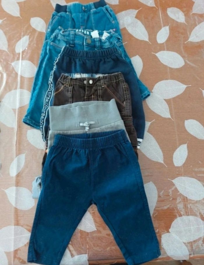 Lot pantalon 6 mois garçons - photo numéro 2