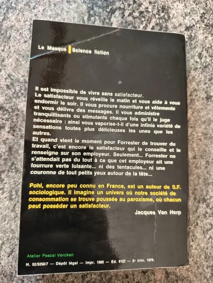 L'ère du satisfacteur Frederik Pohl - photo numéro 2