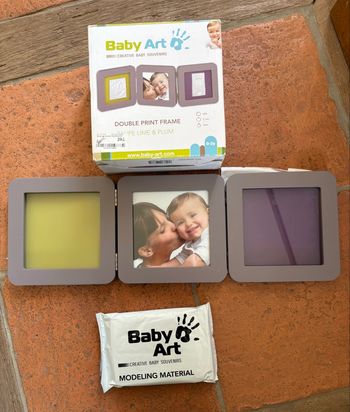 Cadres empreintes bébé 