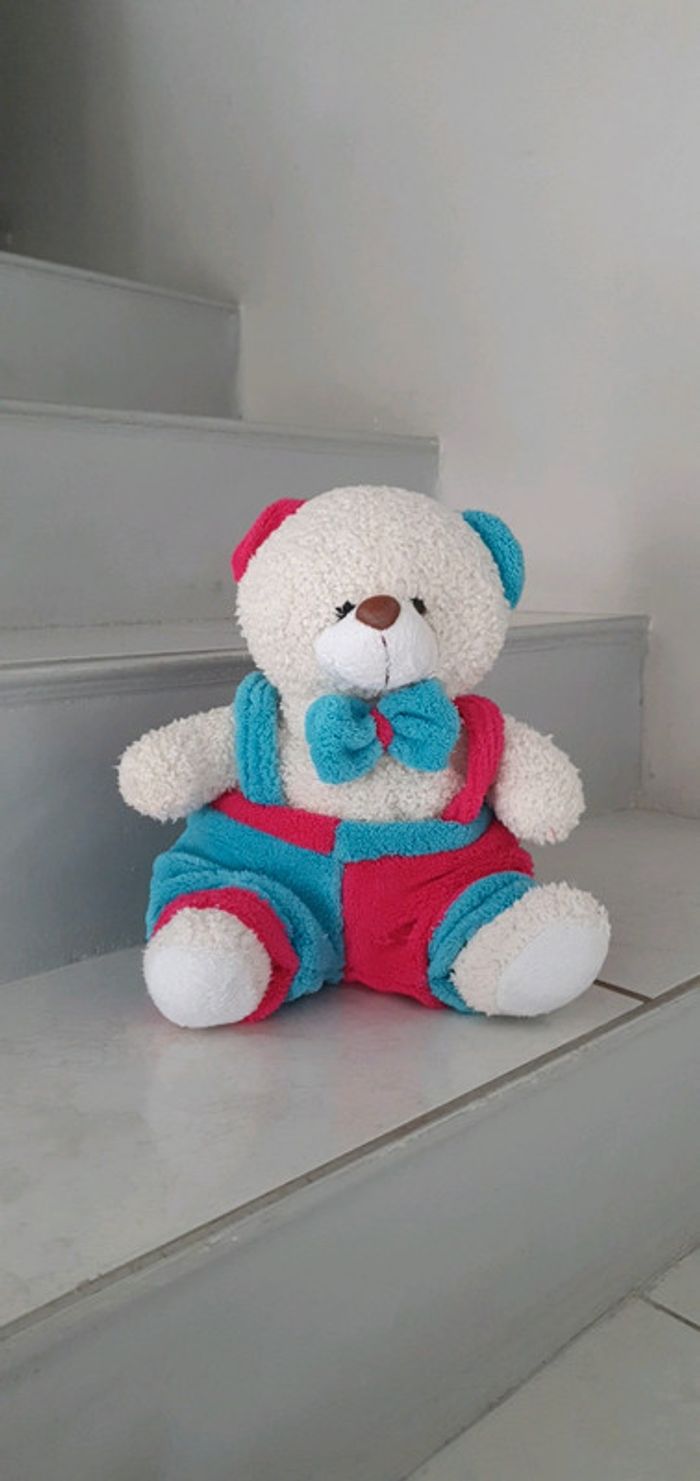Peluche ours assis 29 cm v13 vi