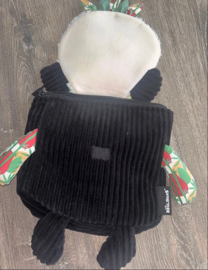 Sac à dos doudou les deglingos panda - photo numéro 2