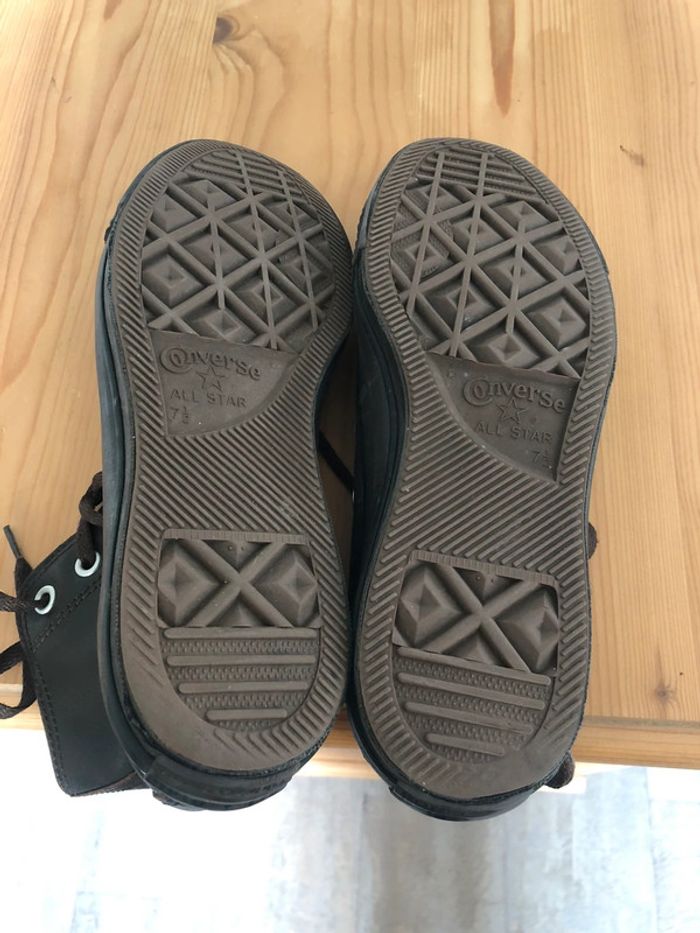 Converse en cuir - photo numéro 5