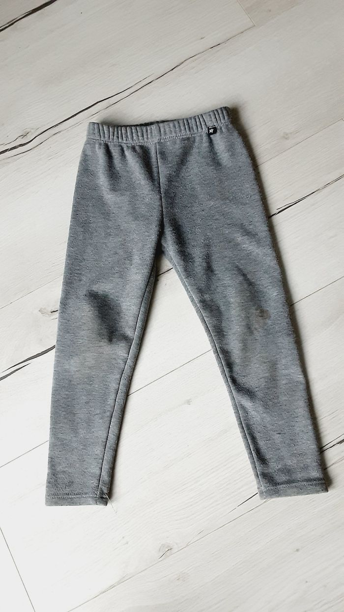 Vêtement fille pantalon gris Lili Marelle 4 ans