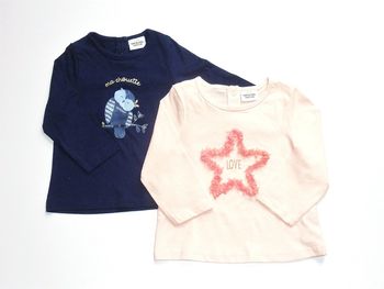 Lot de hauts TAO 12 mois