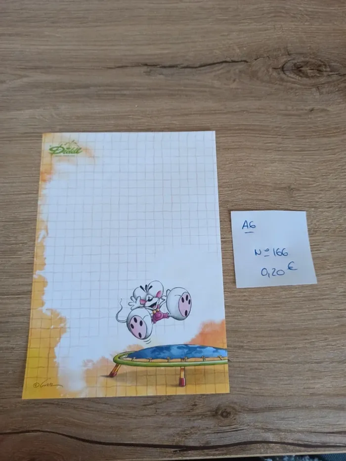 Feuille Diddl A6 166 0,20€