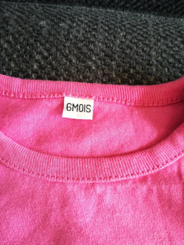 Joli ensemble été, jean et tee-shirt, bébé fille, 9mois - photo numéro 4