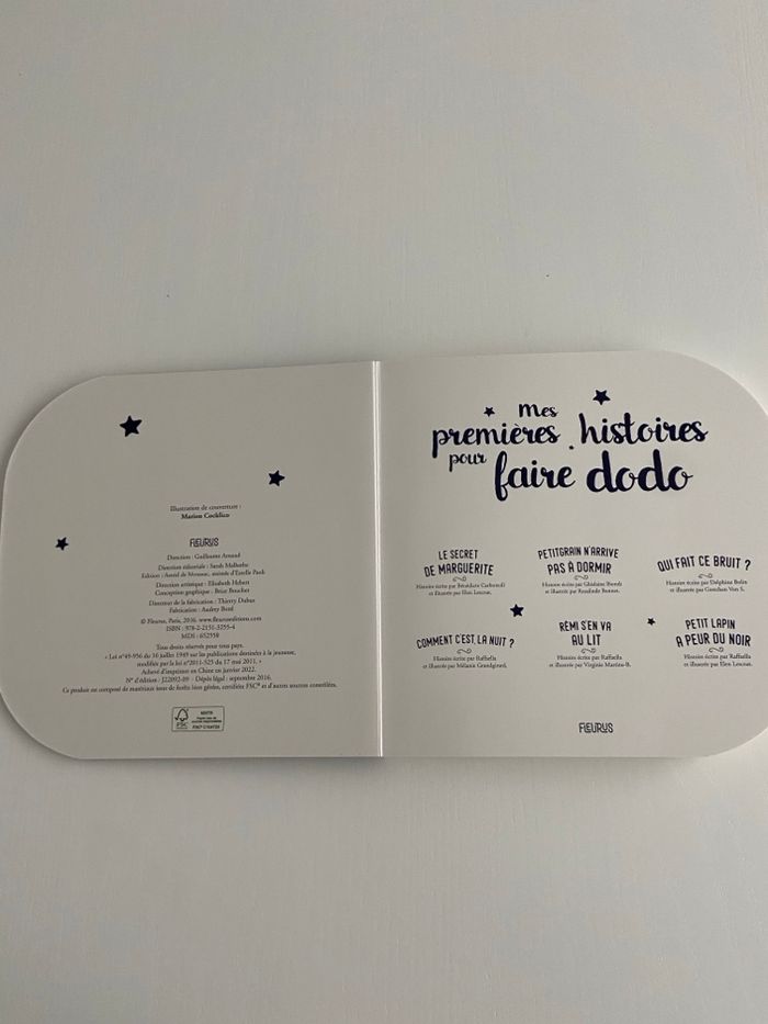 Livre bébé - Mes premières histoires pour faire dodo - Fleurus - photo numéro 6